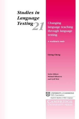 Tapa de Changing Language Teaching through Language Testing