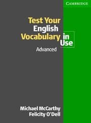 Tapa de Test your English vocabulary in use
