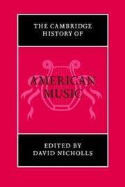 Tapa de The Cambridge History of American Music