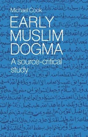 Tapa de Early Muslim Dogma