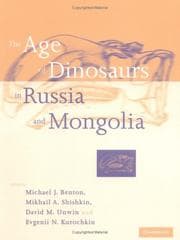 Tapa de Age of Dinosaurs in Russia and Mongolia