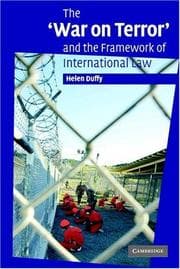 Tapa de The 'War on Terror' and the Framework of International Law