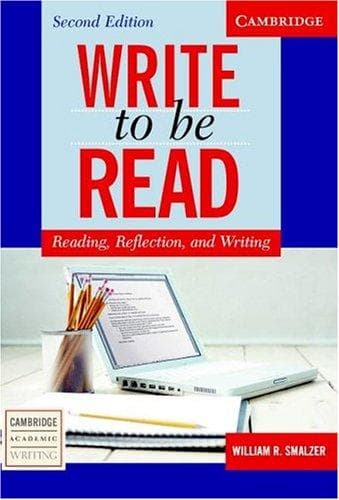Tapa de Write to be read