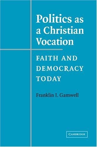 Tapa de Politics as a Christian Vocation