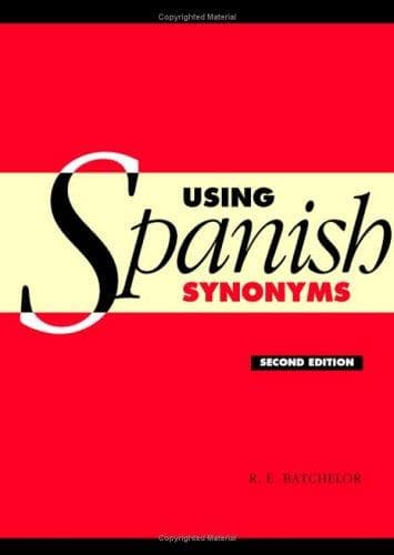 Tapa de Using Spanish synonyms
