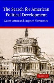 Tapa de SEARCH FOR AMERICAN POLITICAL DEVELOPMENT