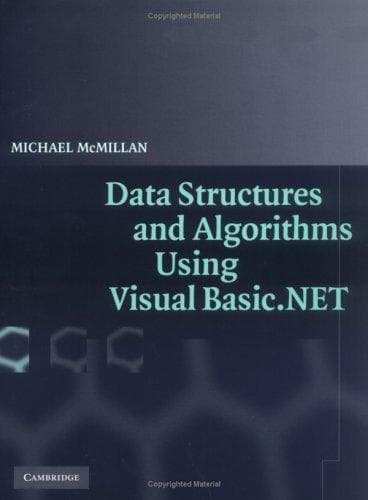 Tapa de Data Structures and Algorithms Using Visual Basic.NET