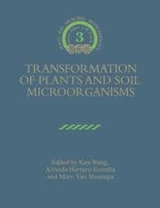 Tapa de Transformation of plants and soil microorganisms