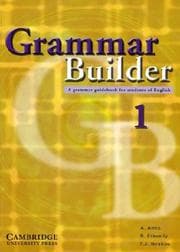 Tapa de Grammar Builder Level 1