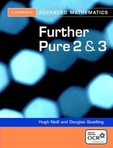 Tapa de Further Pure 2 and 3
