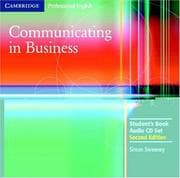 Tapa de Communicating in Business Audio CD Set (Cambridge Professional English)