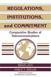 Tapa de Regulations, institutions, and commitment
