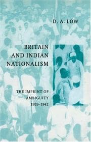 Tapa de Britain and Indian Nationalism, 1929-1942