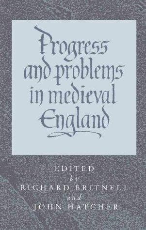 Tapa de Progress and Problems in Medieval England