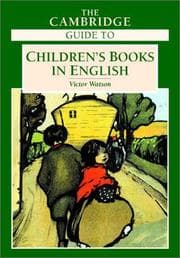 Tapa de The Cambridge guide to children's books in English