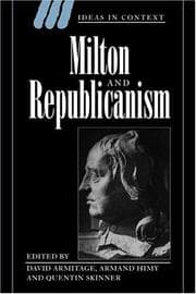 Tapa de Milton and republicanism