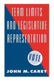 Tapa de Term limits and legislative representation
