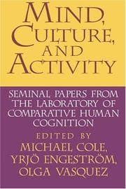 Tapa de Mind, Culture, and Activity