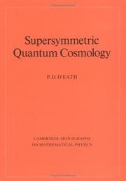 Tapa de Supersymmetric quantum cosmology