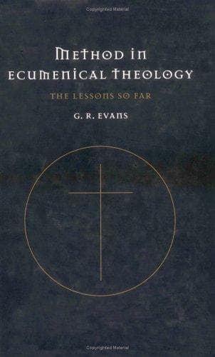 Tapa de Method in ecumenical theology