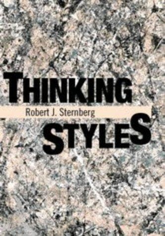 Tapa de Thinking styles