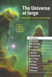 Tapa de The universe at large