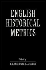 Tapa de English Historical Metrics