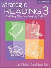 Tapa de Strategic Reading 3 Student's book