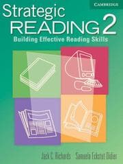 Tapa de Strategic Reading 2 Student's book