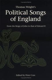 Tapa de Thomas Wright's Political Songs of England
