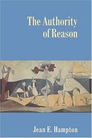 Tapa de The authority of reason