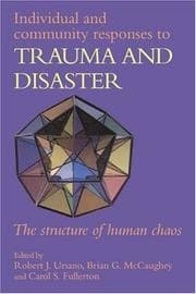 Tapa de Individual and Community Responses to Trauma and Disaster