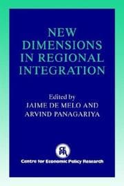 Tapa de New dimensions in regional integration