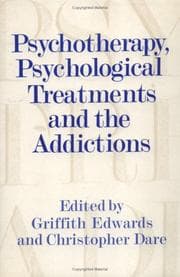 Tapa de Psychotherapy, psychological treatments, and the addictions