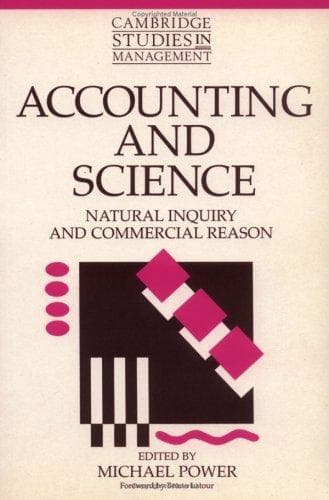 Tapa de Accounting and science