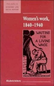 Tapa de Women's work, 1840-1940