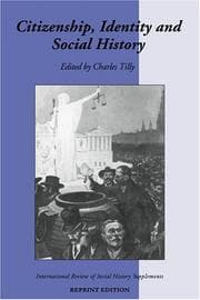 Tapa de Citizenship, Identity, and Social History (International Review of Social History Supplements)