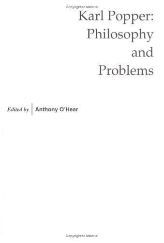 Tapa de Karl Popper