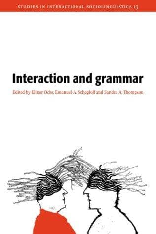 Tapa de Interaction and grammar