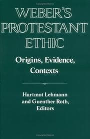 Tapa de Weber's Protestant Ethic