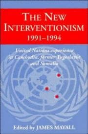 Tapa de The New Interventionism, 19911994