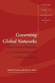 Tapa de Governing global networks