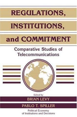 Tapa de Regulations, Institutions, and Commitment