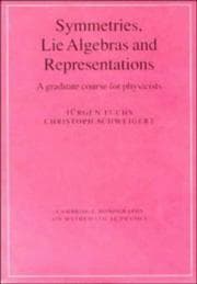 Tapa de Symmetries, lie algebras and representations