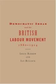 Tapa de Democratic ideas and the British Labour Movement, 1880-1914