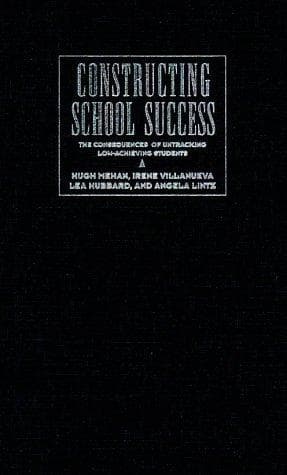 Tapa de Constructing School Success
