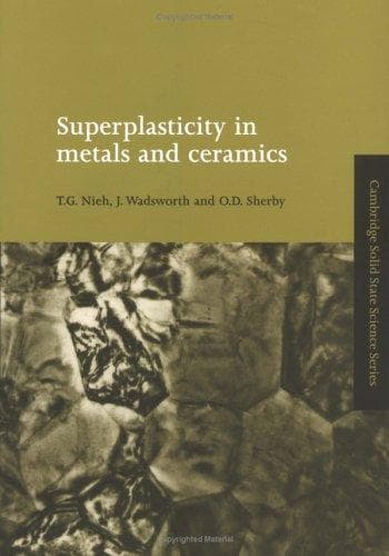 Tapa de Superplasticity in metals and ceramics