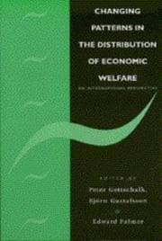 Tapa de Changing Patterns in the Distribution of Economic Welfare
