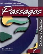 Tapa de Passages Teacher's Manual 1