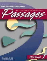 Tapa de Passages Workbook 1